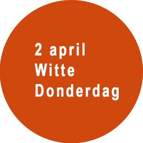 Witte Donderdag Witte Donderdag